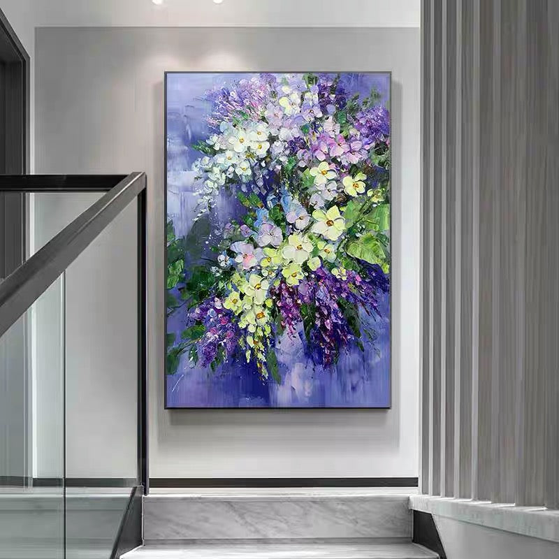 Lavender Blossoms - Floral Elegance