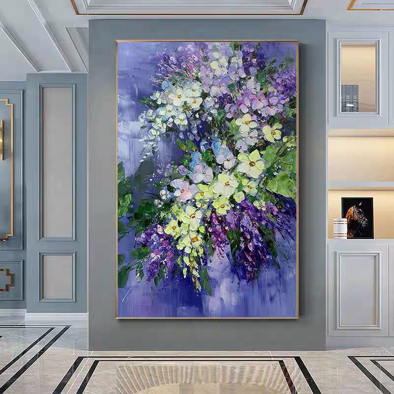 Lavender Blossoms - Floral Elegance