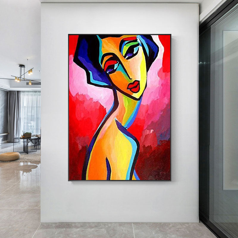 Vivid Expressionist Portrait