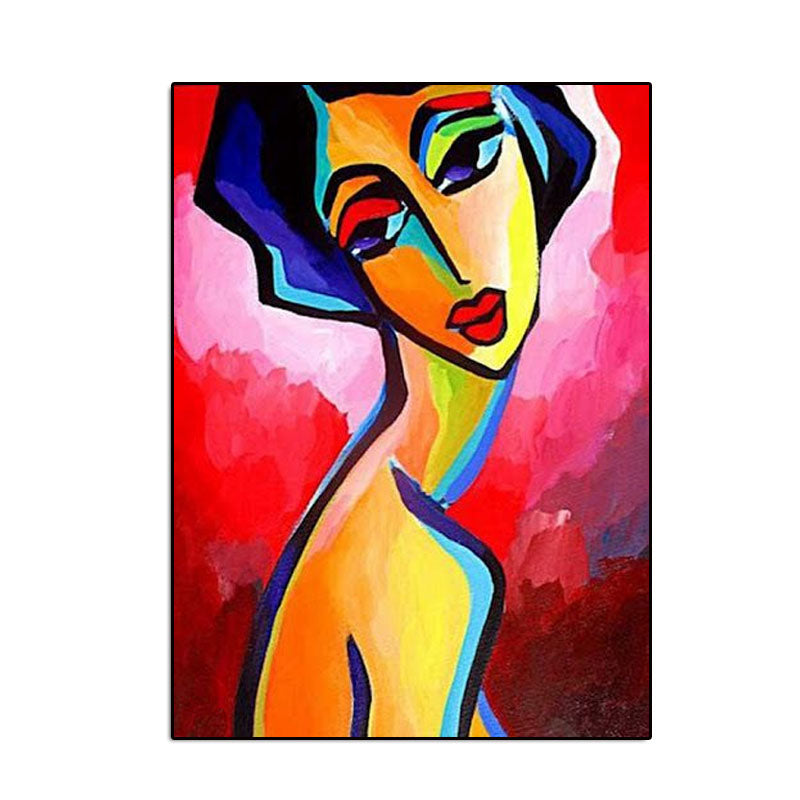 Vivid Expressionist Portrait