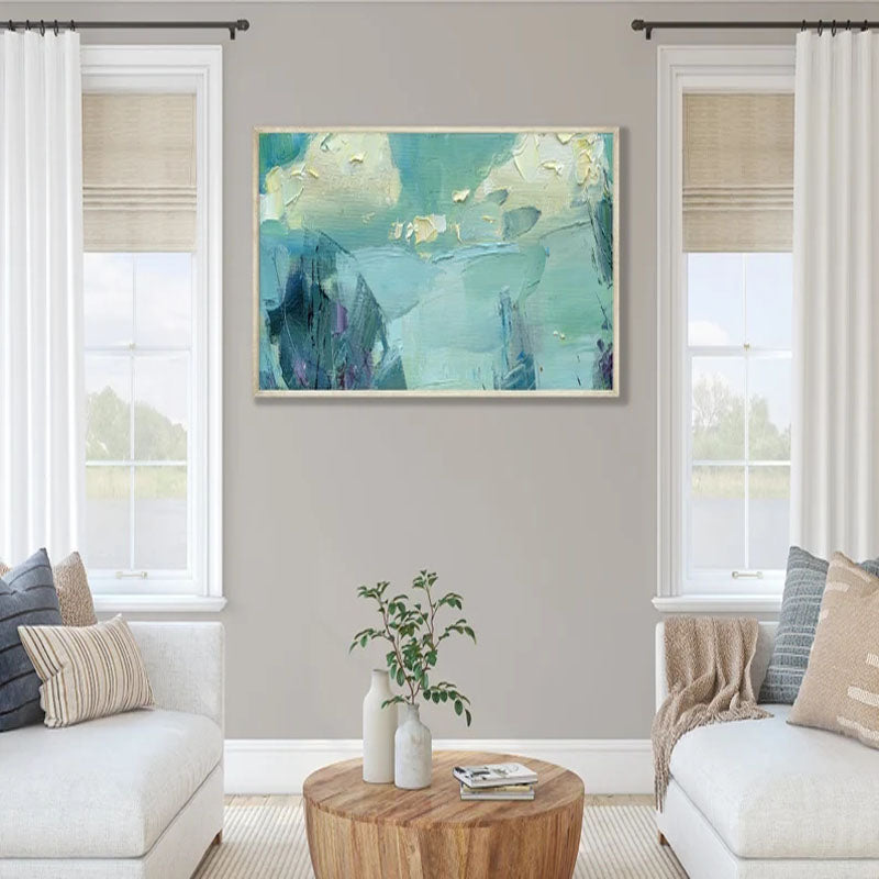 Calm Horizon Abstract Canvas