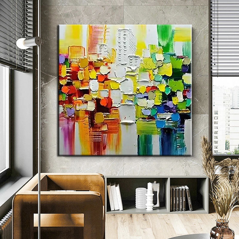 Vibrant Mosaic - Abstract Art