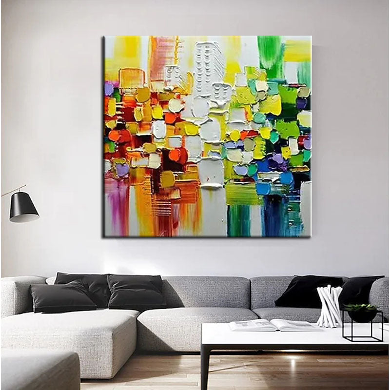 Vibrant Mosaic - Abstract Art