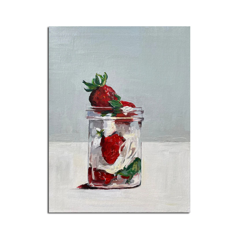 Fresh Strawberry Still Life