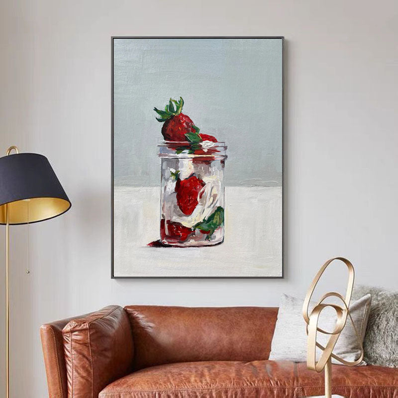 Fresh Strawberry Still Life