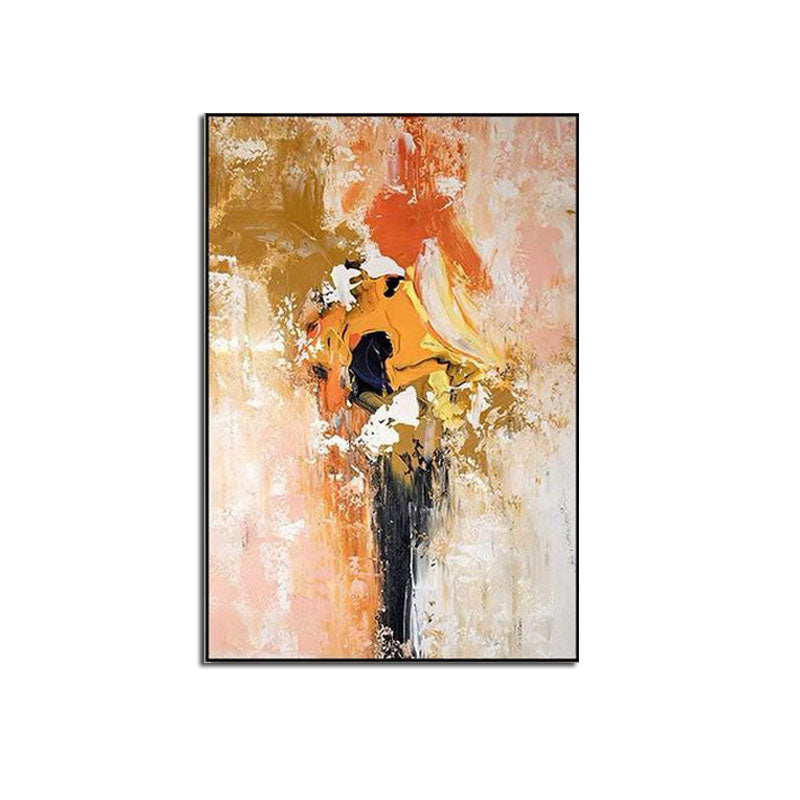 Bold Abstract Brushstroke Canvas