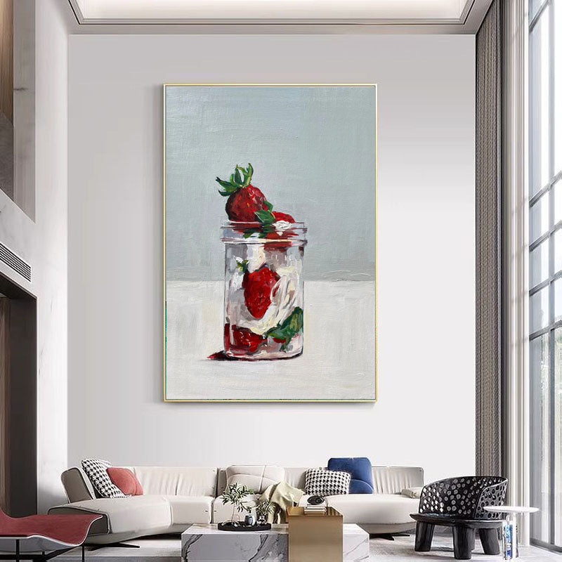 Fresh Strawberry Still Life