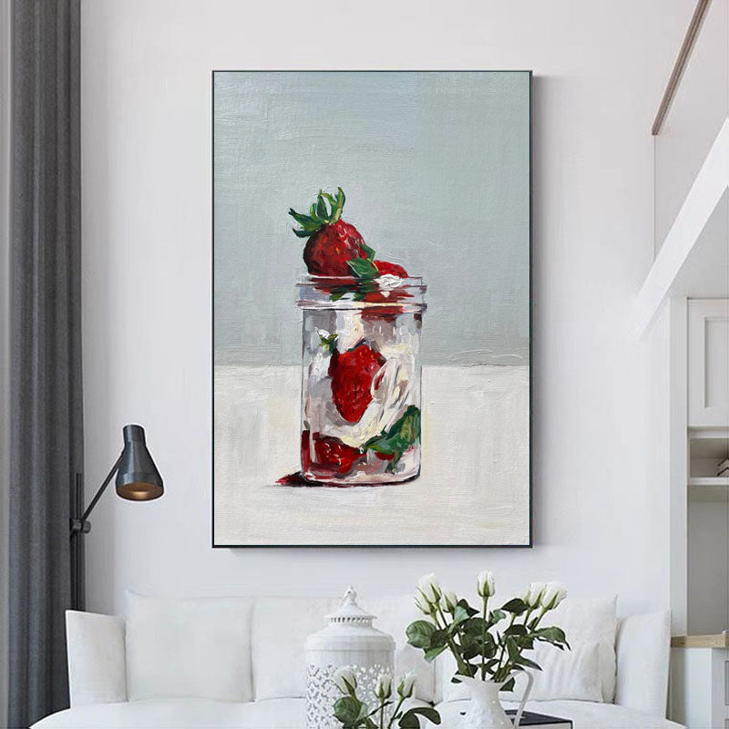 Fresh Strawberry Still Life