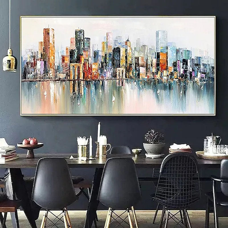 Urban Reflections: Cityscape Art