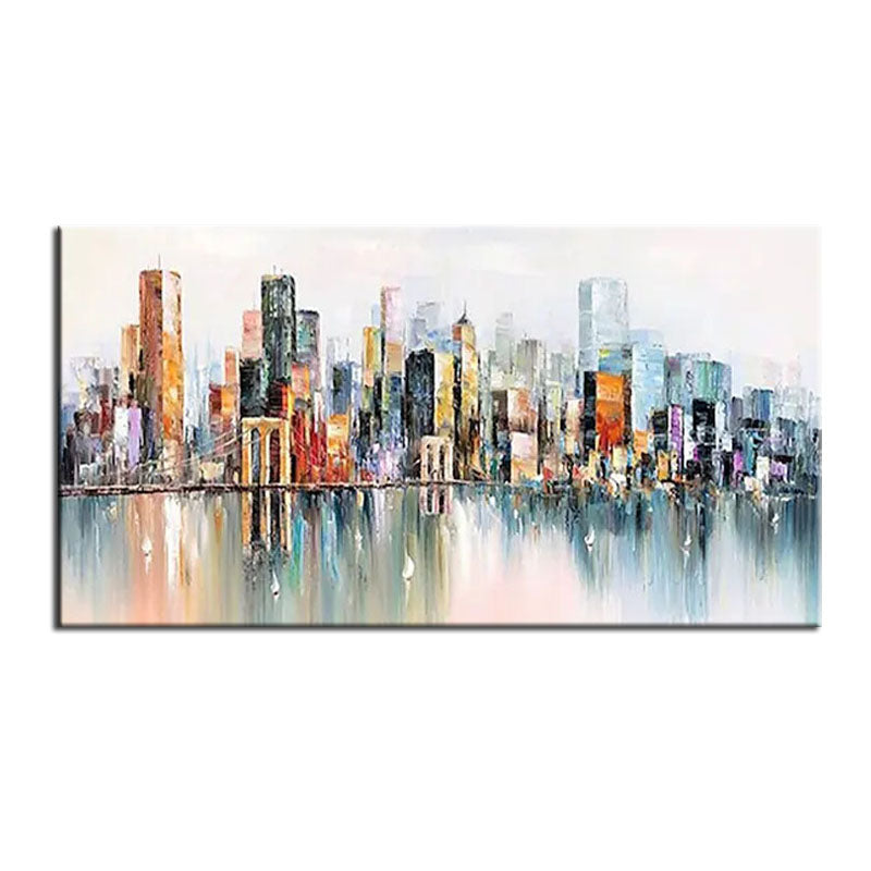 Urban Reflections: Cityscape Art