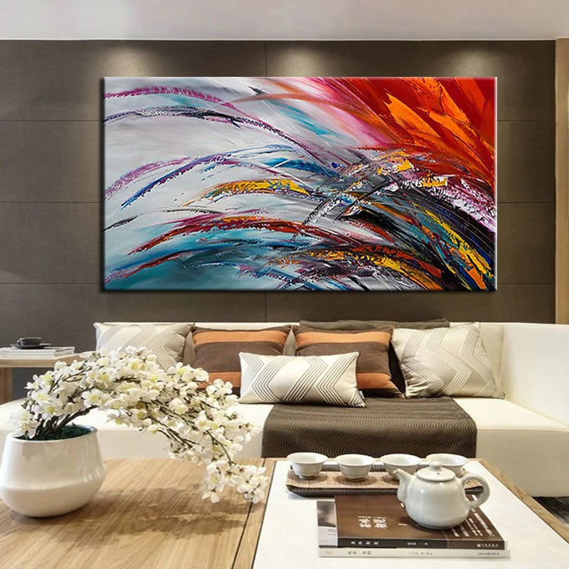 Whirlwind of Colors: Dynamic Art