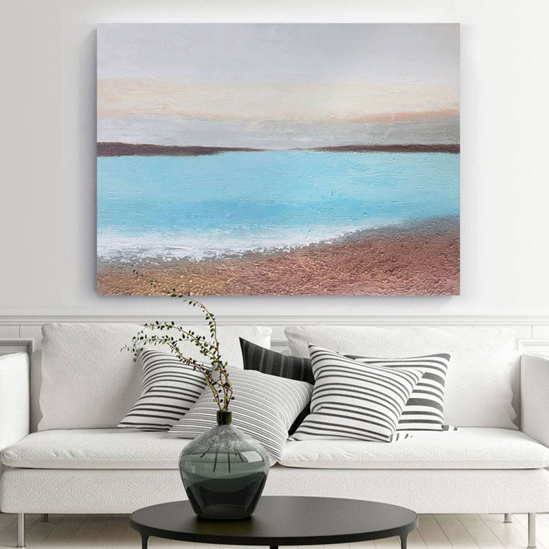 Coastal Calm: Abstract Seascape