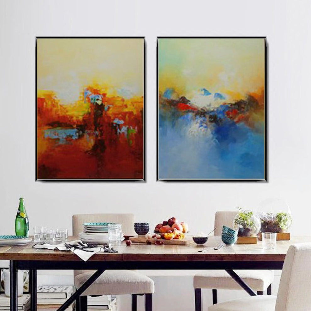 Fire and Ice - Abstract Duo