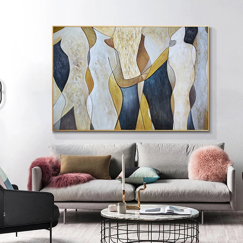 Abstract Silhouettes in Harmony