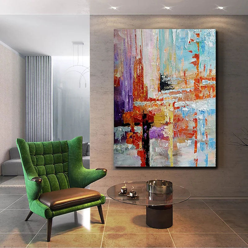 Urban Vibes - Abstract Canvas