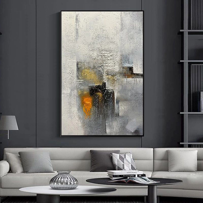 Urban Elegance Abstract Canvas