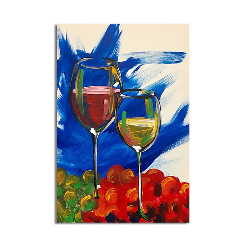 Cheers in Color: Wine Celebration