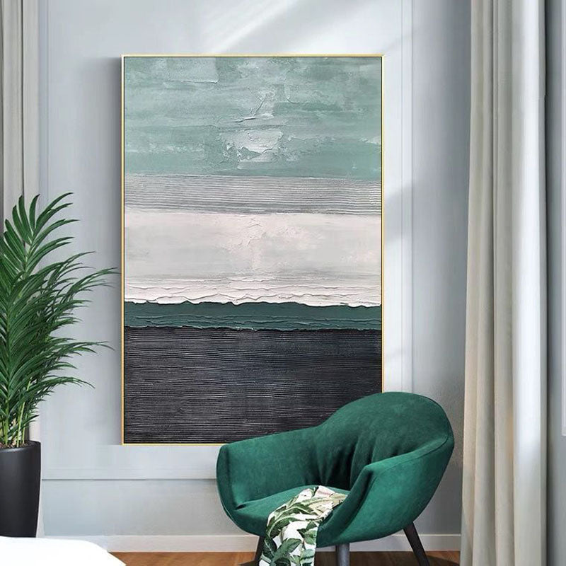 Tranquil Horizon Abstract Canvas