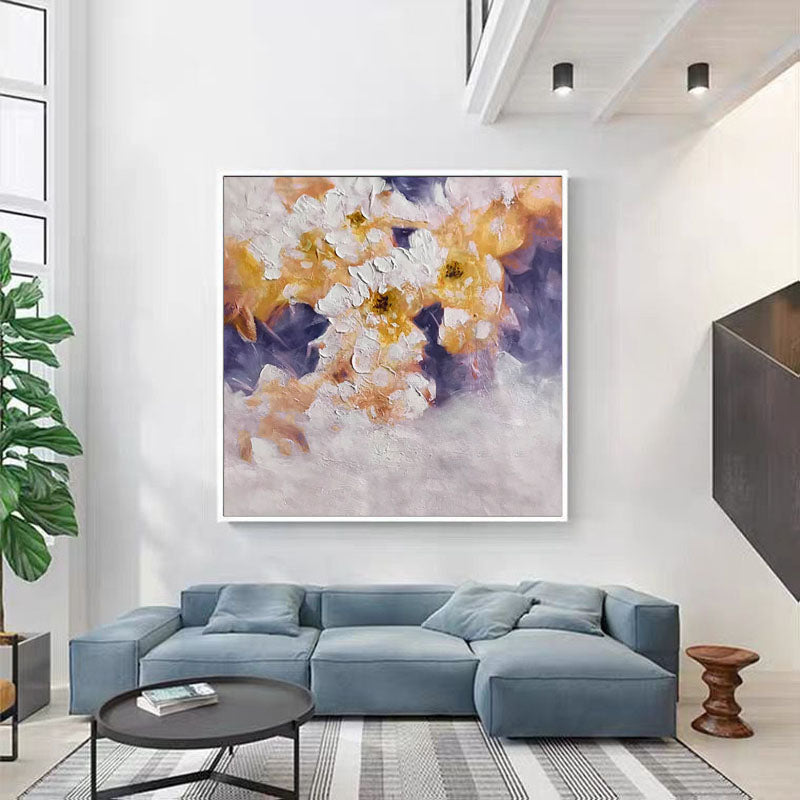 Pastel Blossom Abstract Art