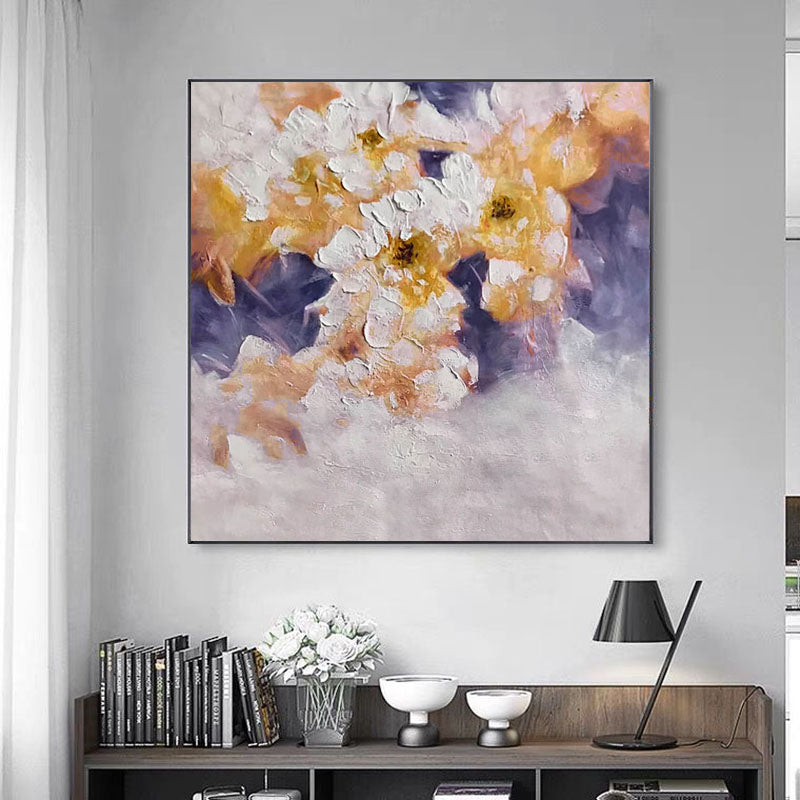 Pastel Blossom Abstract Art