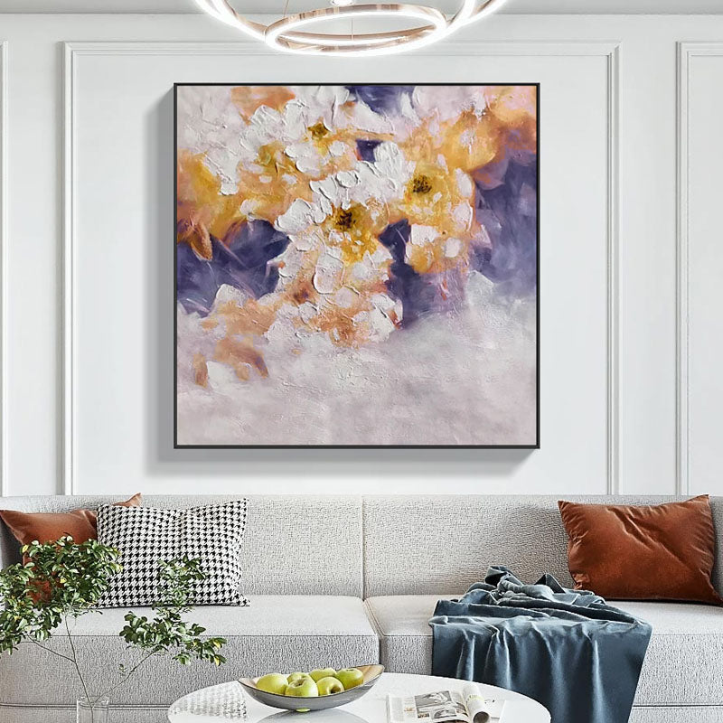 Pastel Blossom Abstract Art