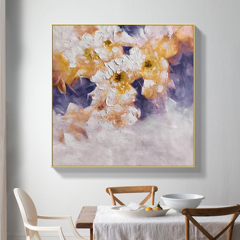 Pastel Blossom Abstract Art