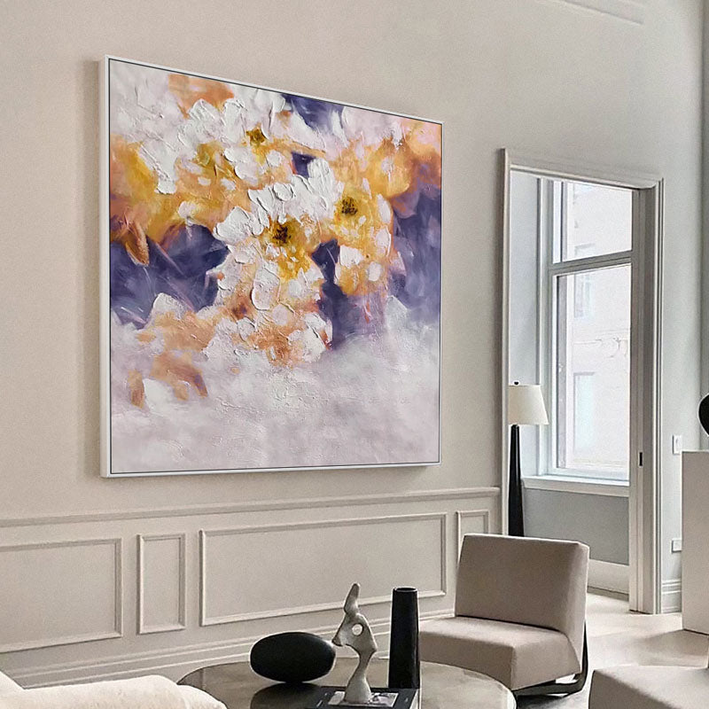 Pastel Blossom Abstract Art