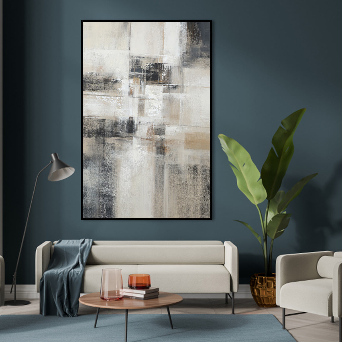 Abstract Serenity Oil Painting