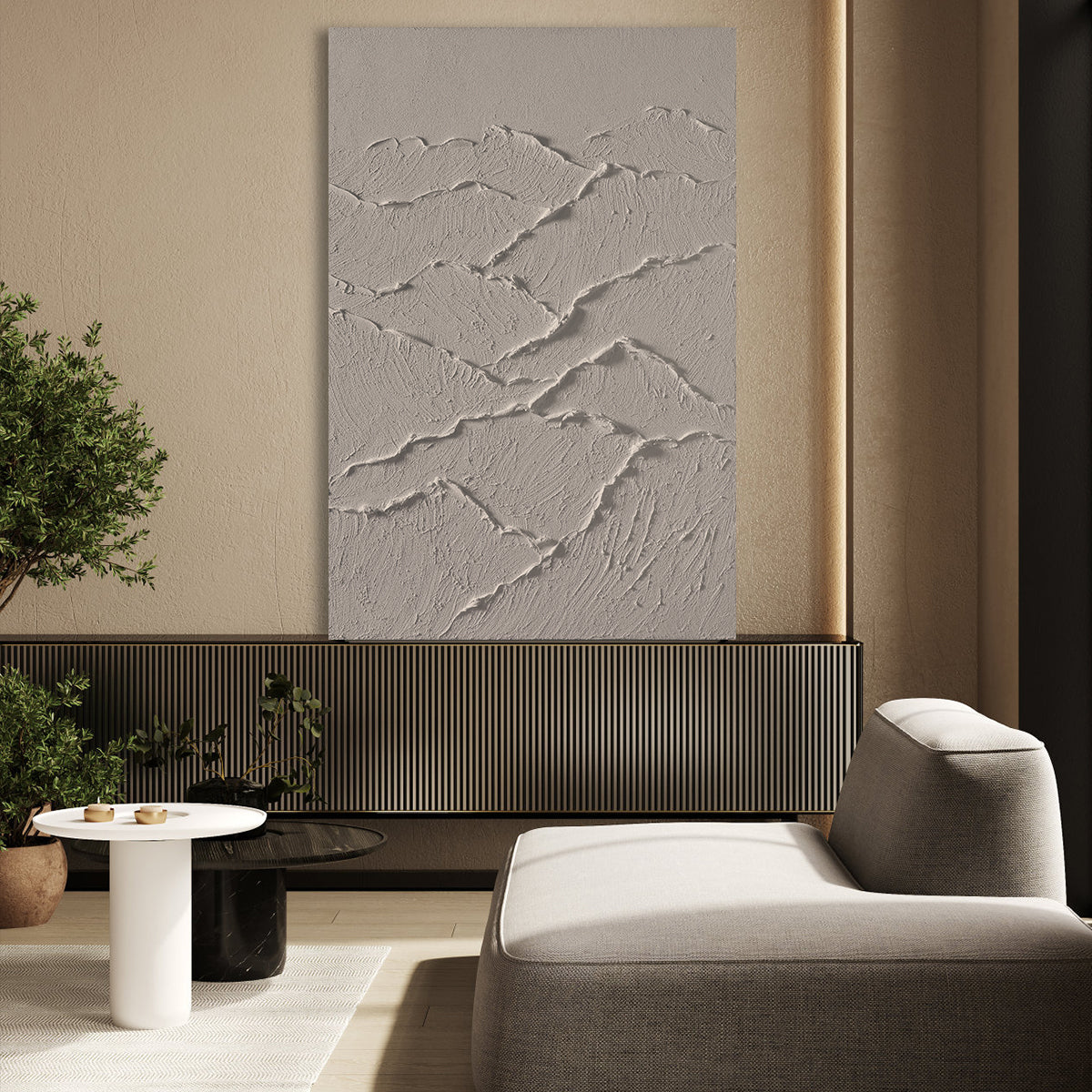 Abstract Textured Wall Art