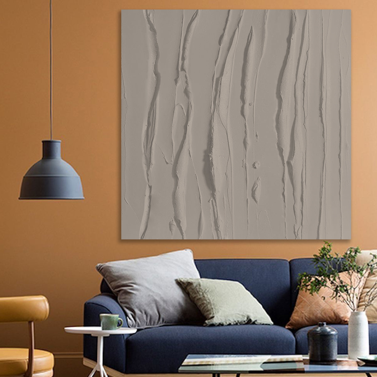 Taupe Serenity: Textured Calm