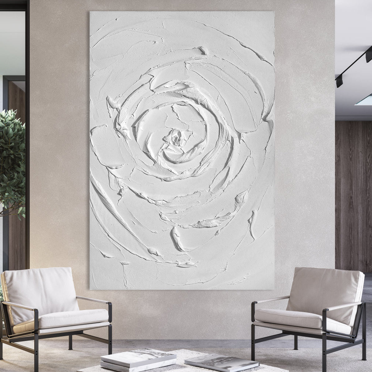 Whirlwind Tranquility: Textured Art