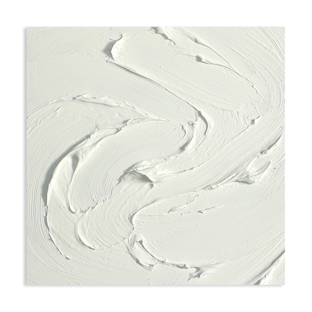 White Swirl Texture Canvas