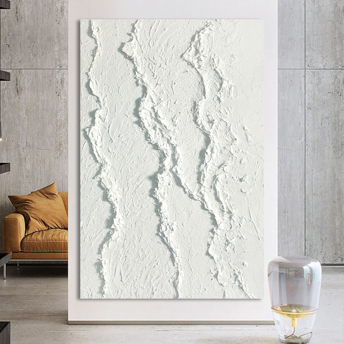 Textured Ridges Canvas Art