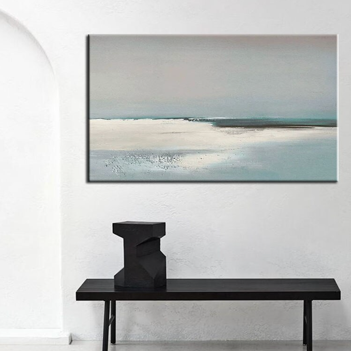 Tranquil Horizon: Abstract Seascape