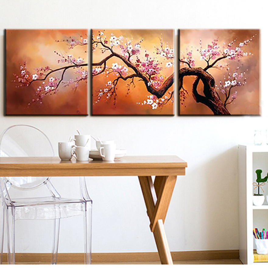 Blossom Glow - Cherry Blossom Triptych