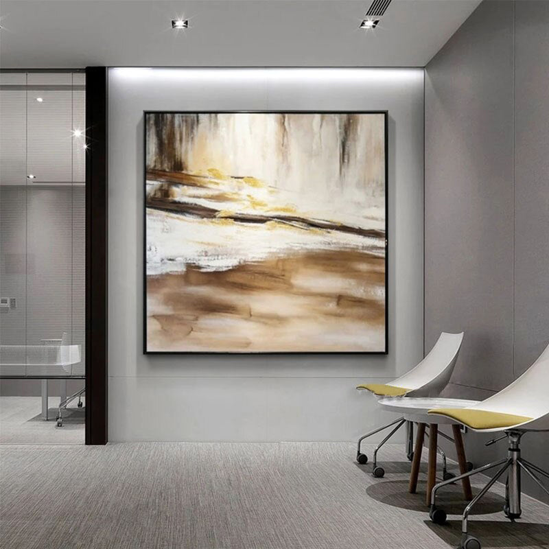 Earthbound Elegance - Abstract Calm