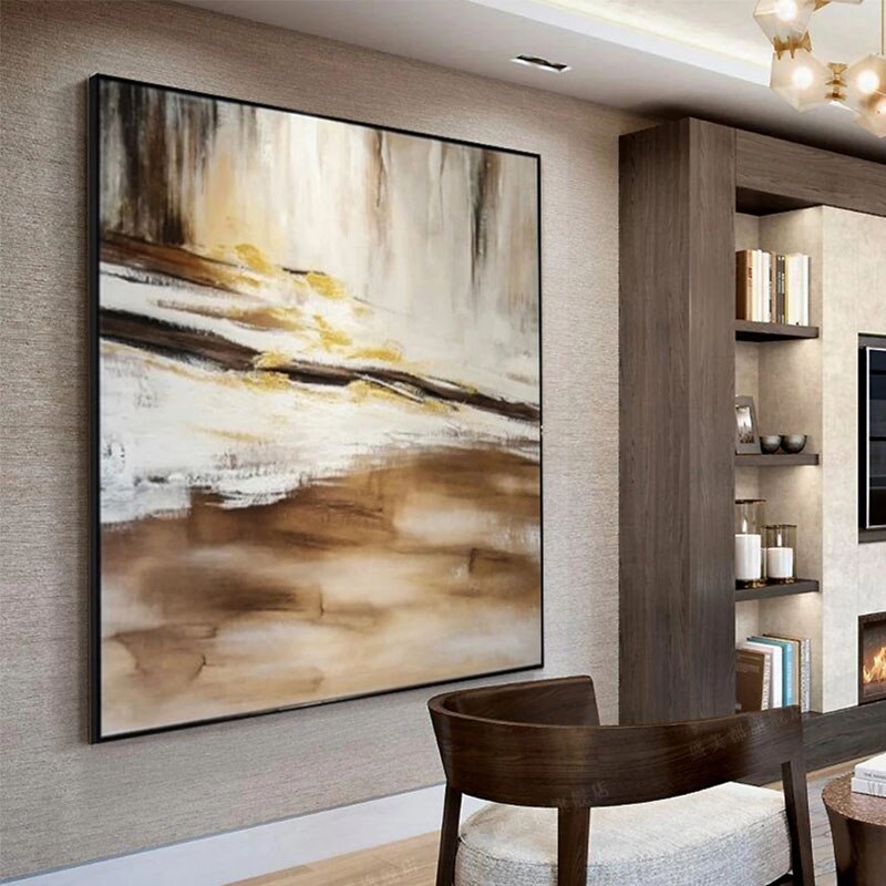Earthbound Elegance - Abstract Calm