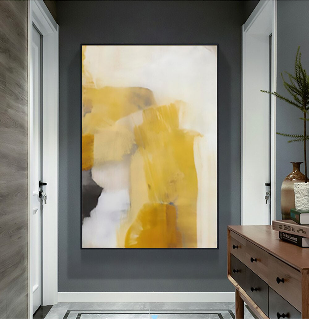 Golden Hues - Abstract Warmth