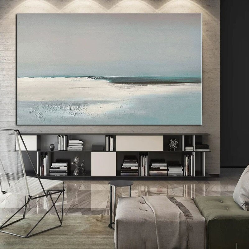 Tranquil Horizon: Abstract Seascape