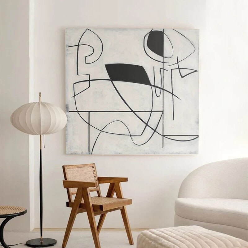 Abstract Lines: Minimalist Elegance