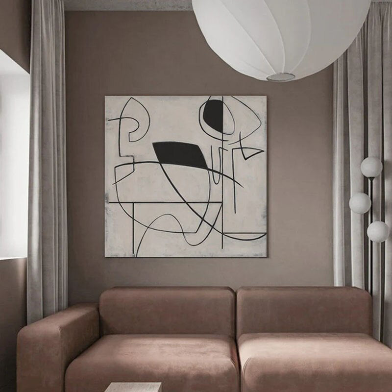 Abstract Lines: Minimalist Elegance