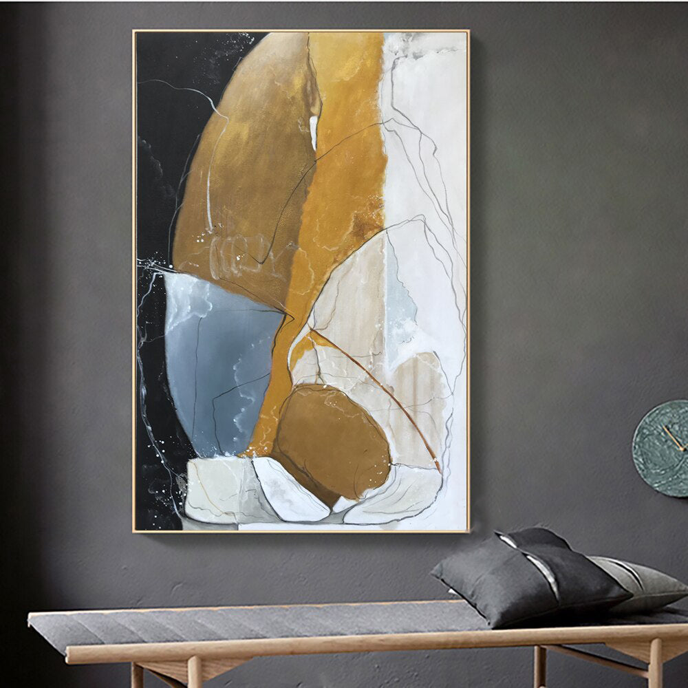 Golden Essence - Abstract Harmony