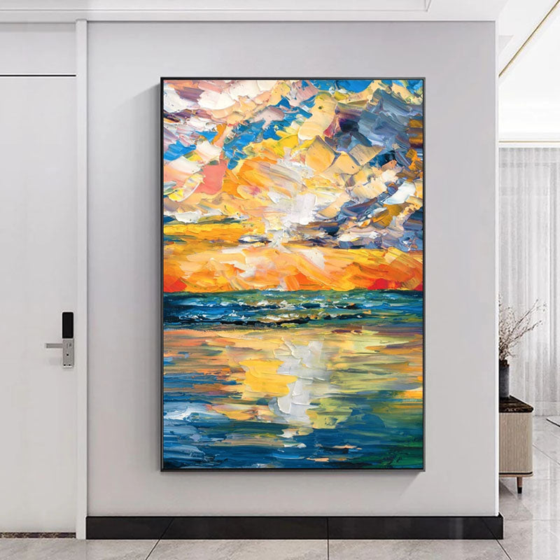 Radiant Sunset Reflections