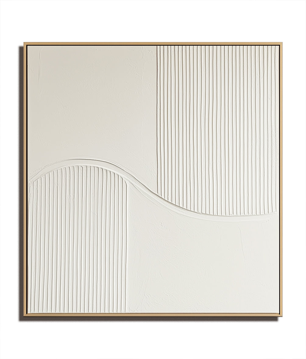 Textured Abstract Ocean Waves in Soft Grays and Whites-wp242628