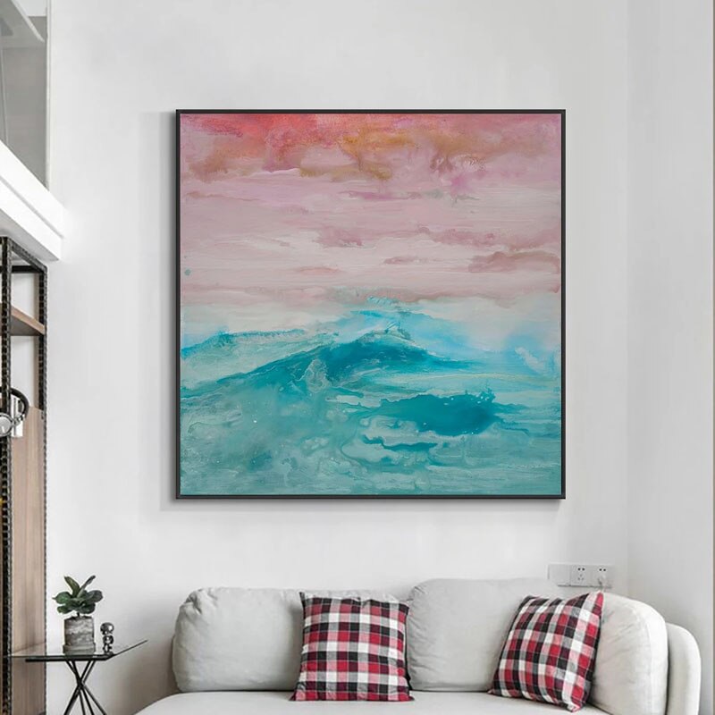 Tranquil Waves - Pastel Horizon