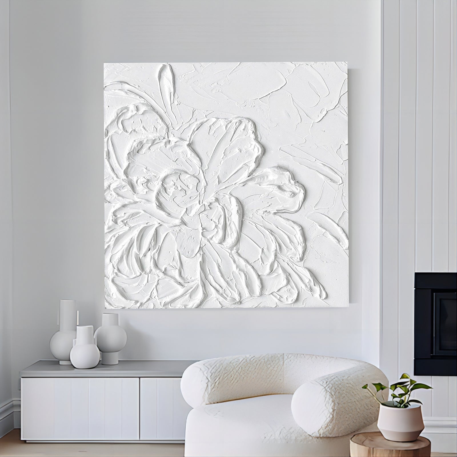 Plaster Art Texture Painting #TX008