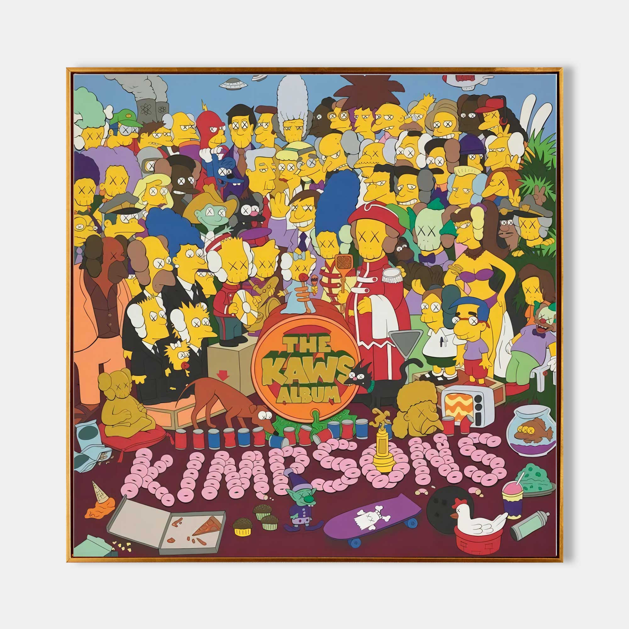 Kaws Pop Art #KS019