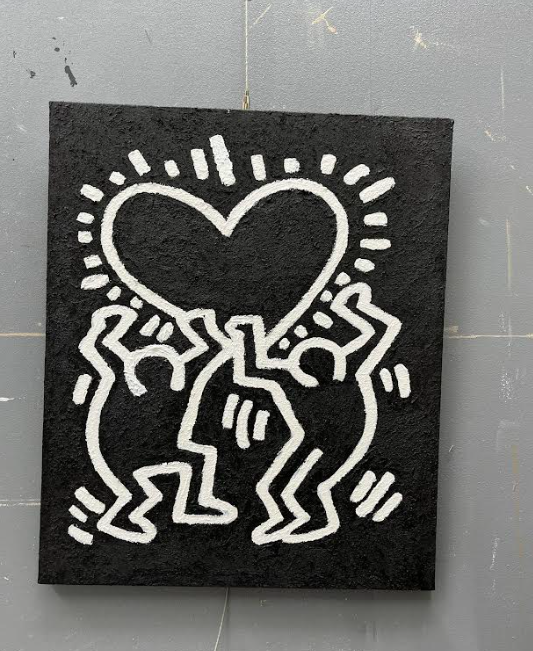 Keith Haring Style Painting #KS008