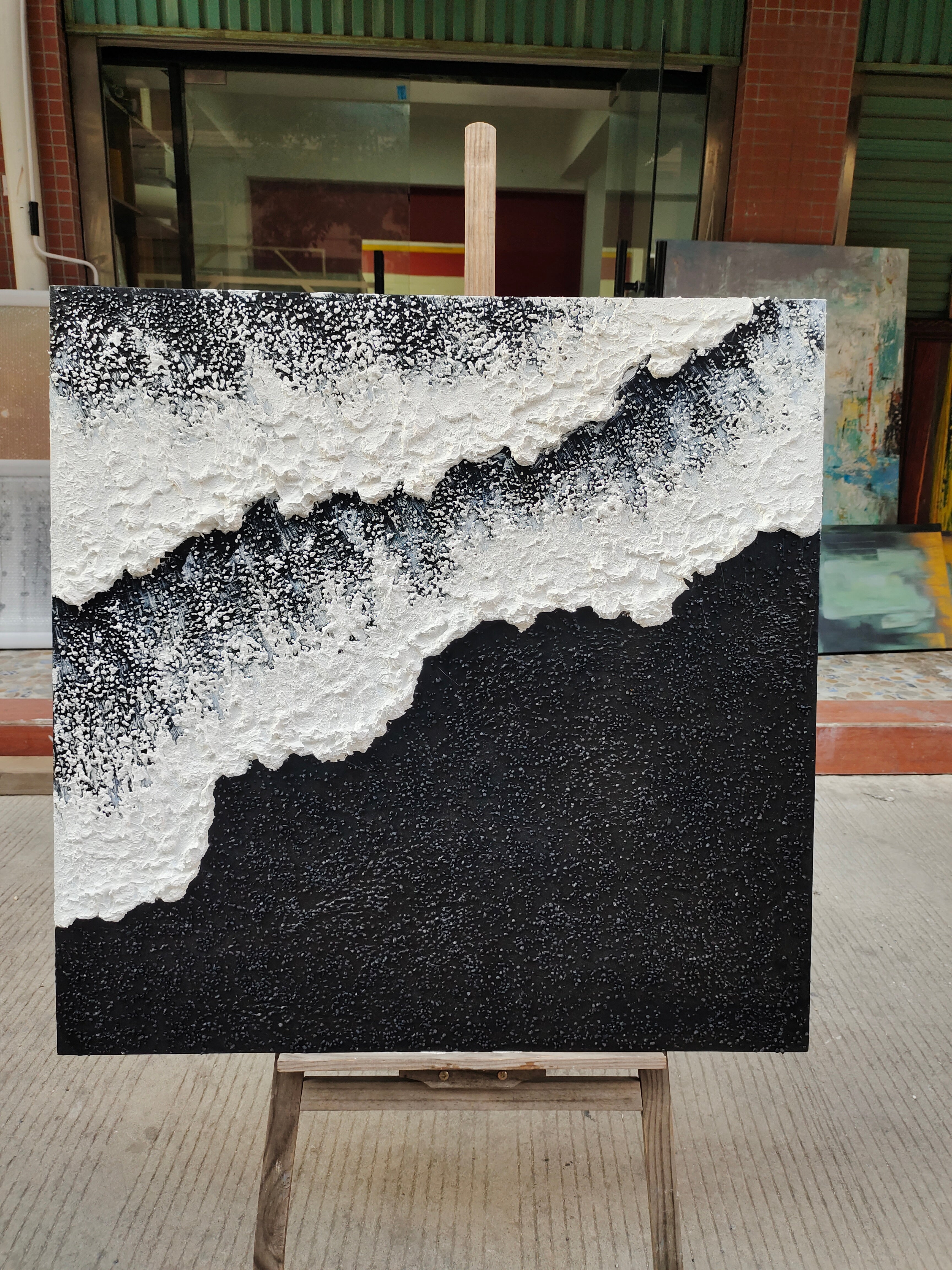 Plaster Art Texture Painting #TX002