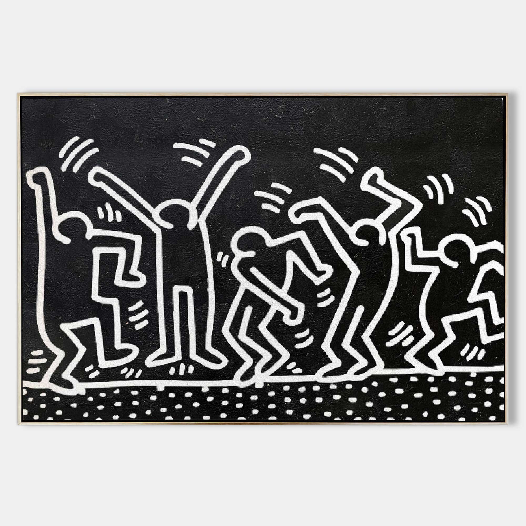 Keith Haring Style Painting #KS009